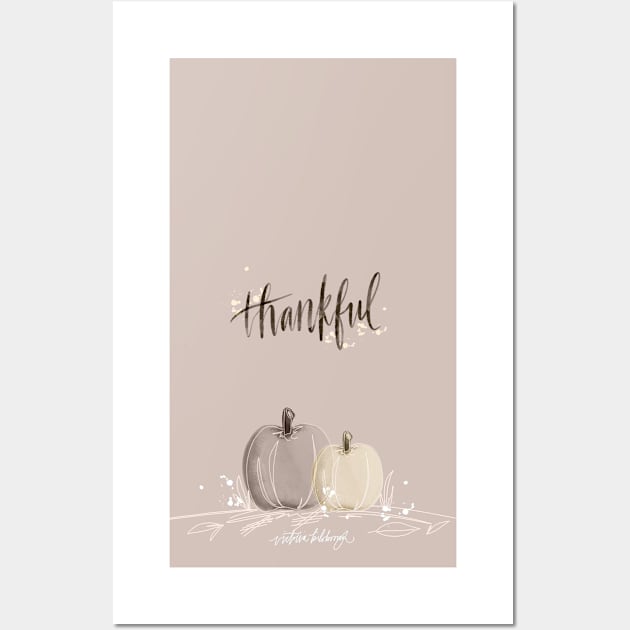 Thanksful Giving Day Wall Art by Joe_tamponi